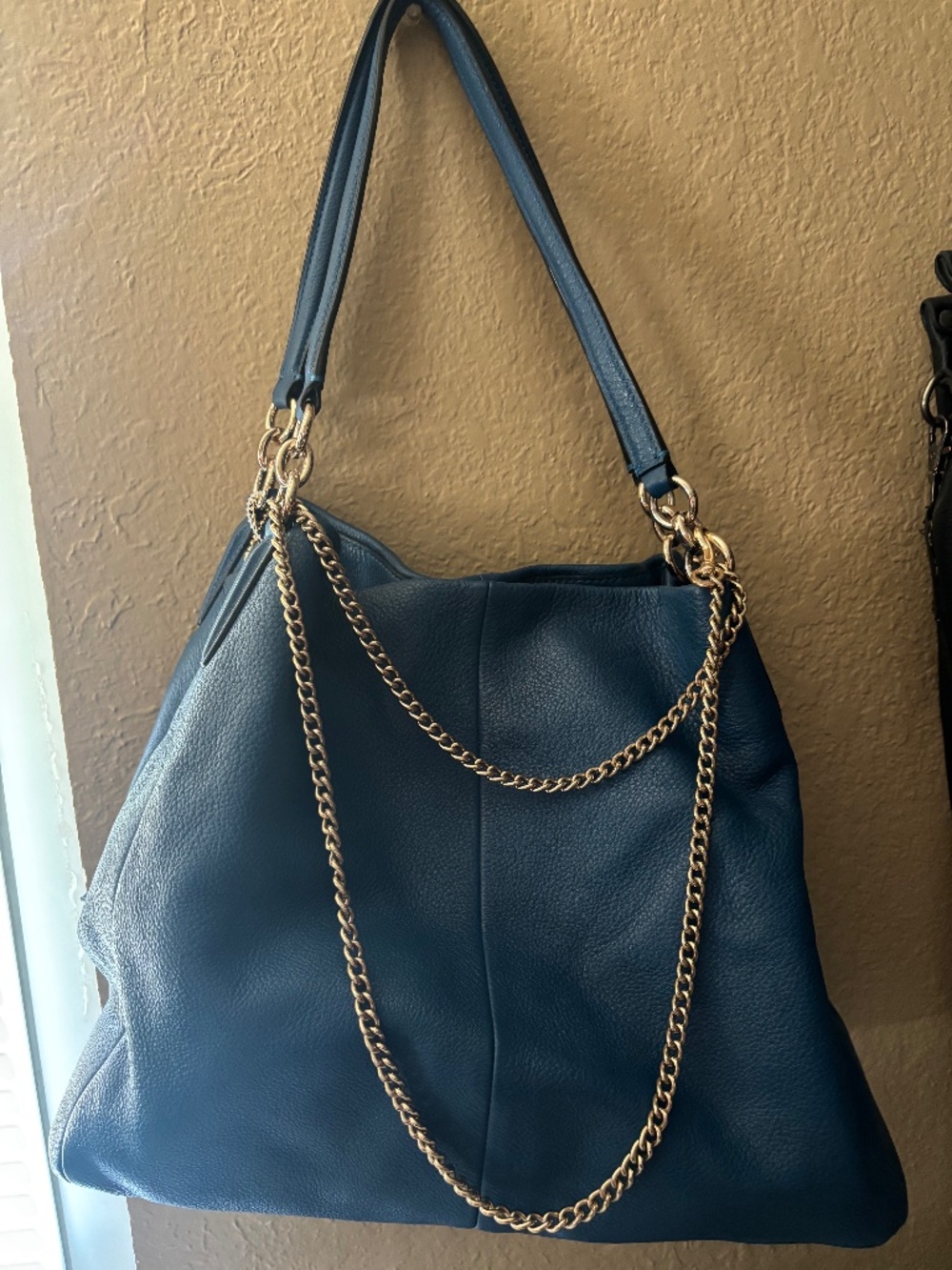 Coach phoebe hobo teal bag